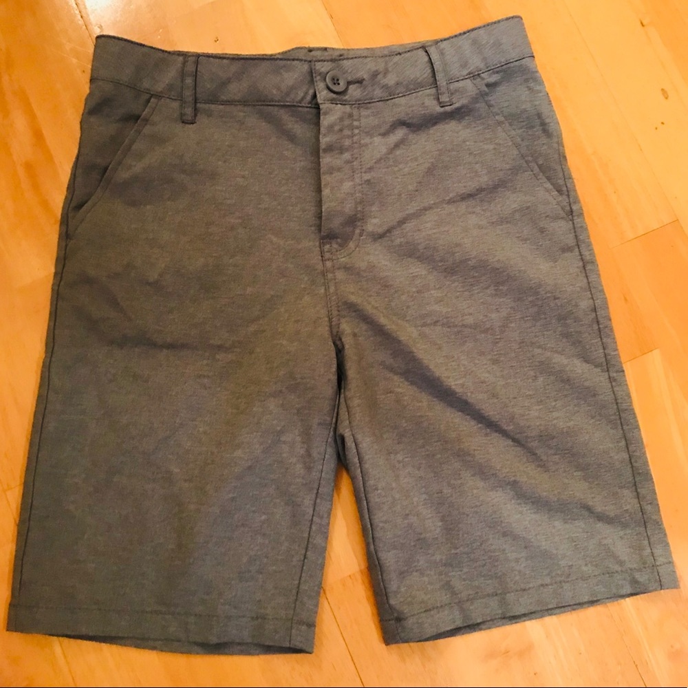 Gray boys performance shorts